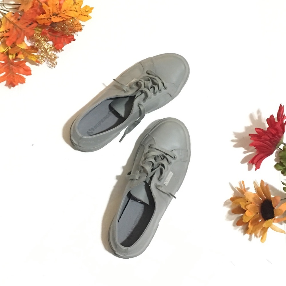 Superga rubber sneakers sz 8